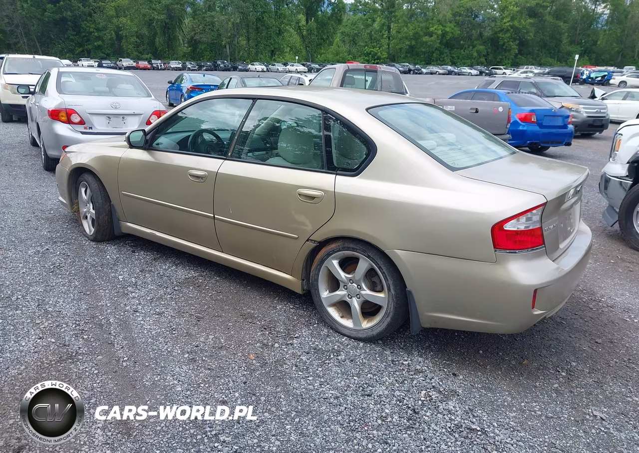 2008 Subaru Legacy 2.5I VIN:4S3BL616786209119 - 3