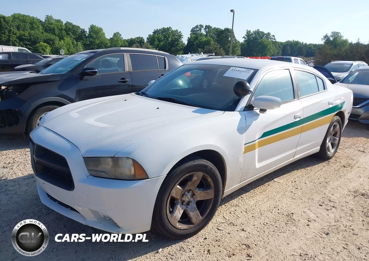 2012 Dodge Charger Police VIN:2C3CDXAG7CH180541 - 2