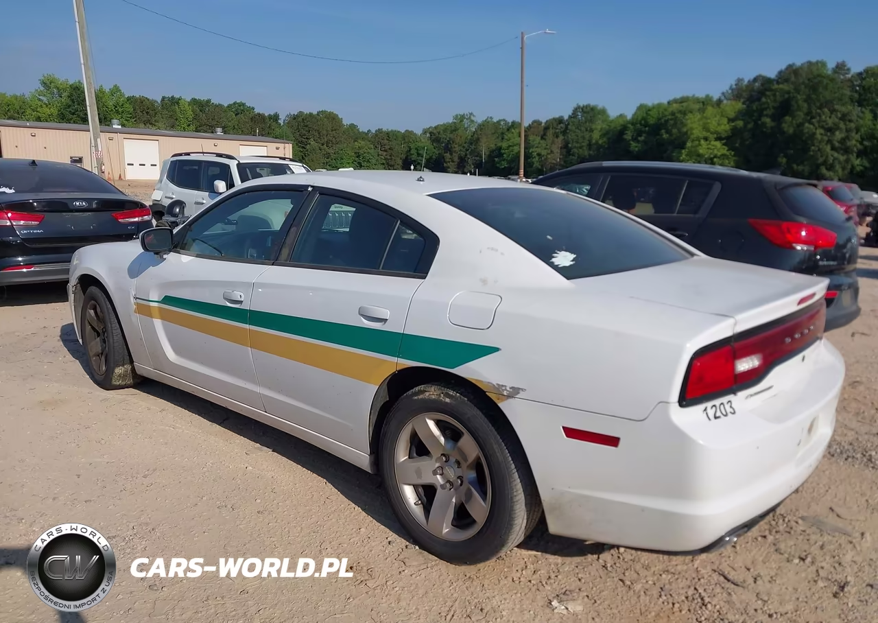 2012 Dodge Charger Police VIN:2C3CDXAG7CH180541 - 3