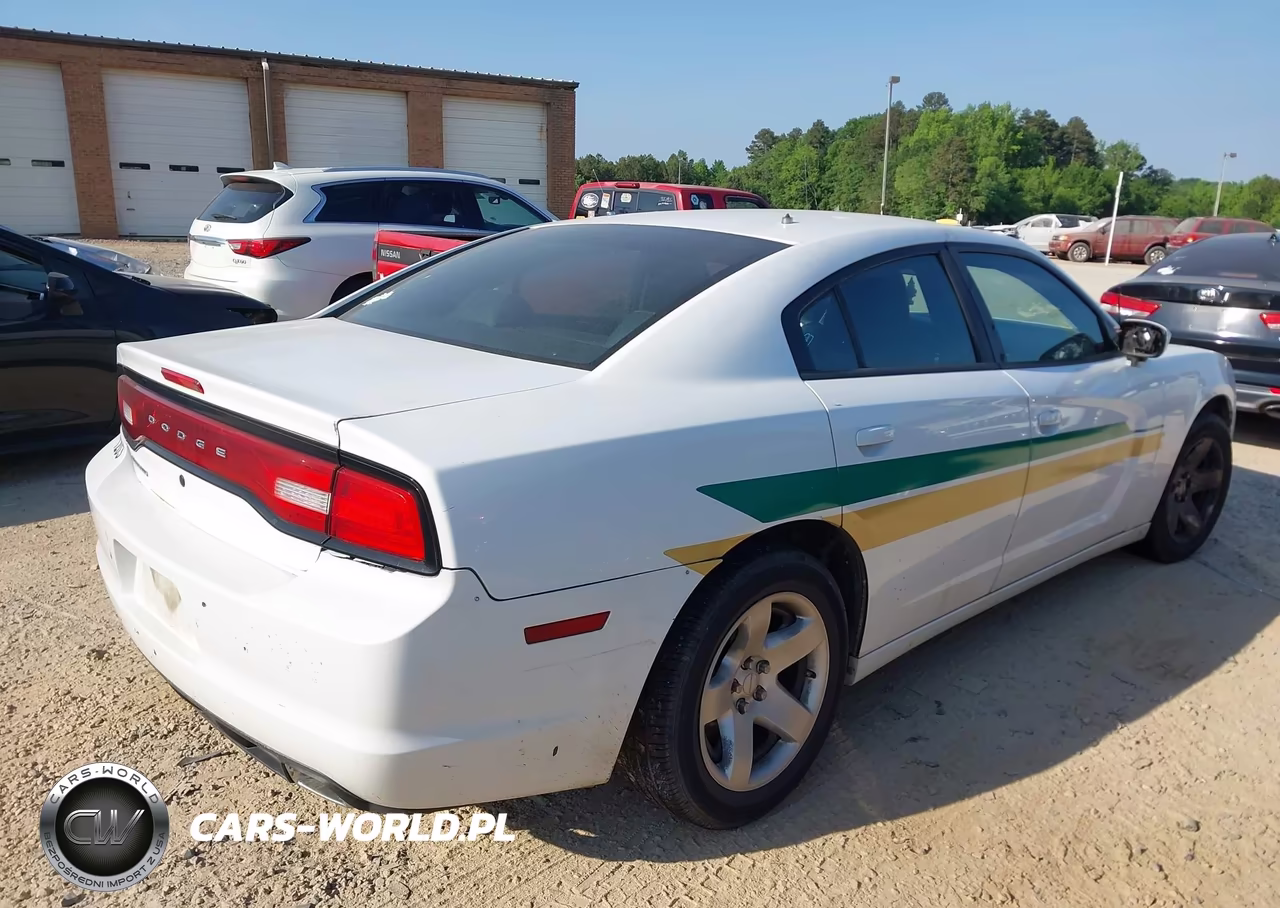 2012 Dodge Charger Police VIN:2C3CDXAG7CH180541 - 4