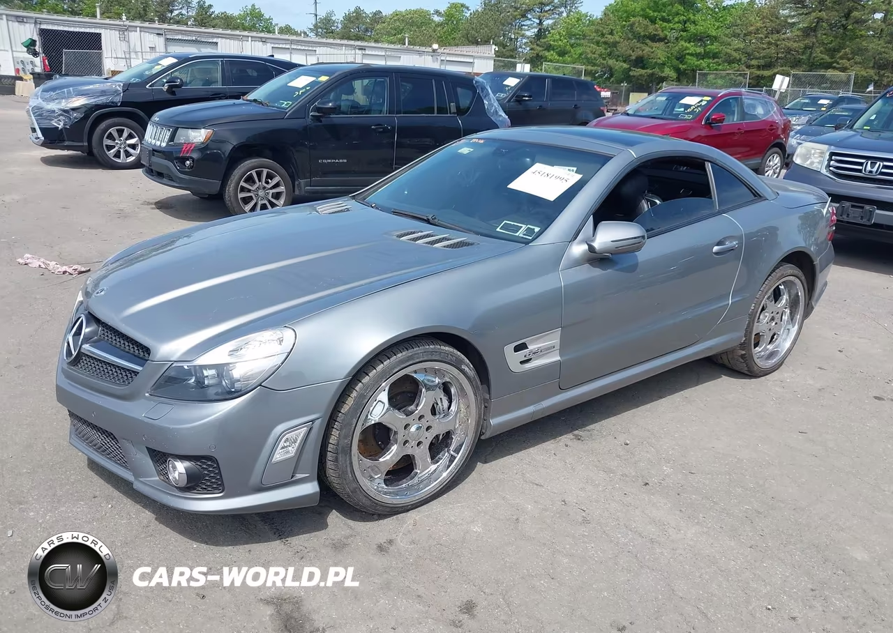 2009 Mercedes-Benz Sl 63 Amg VIN:WDBSK70F29F154900 - 2