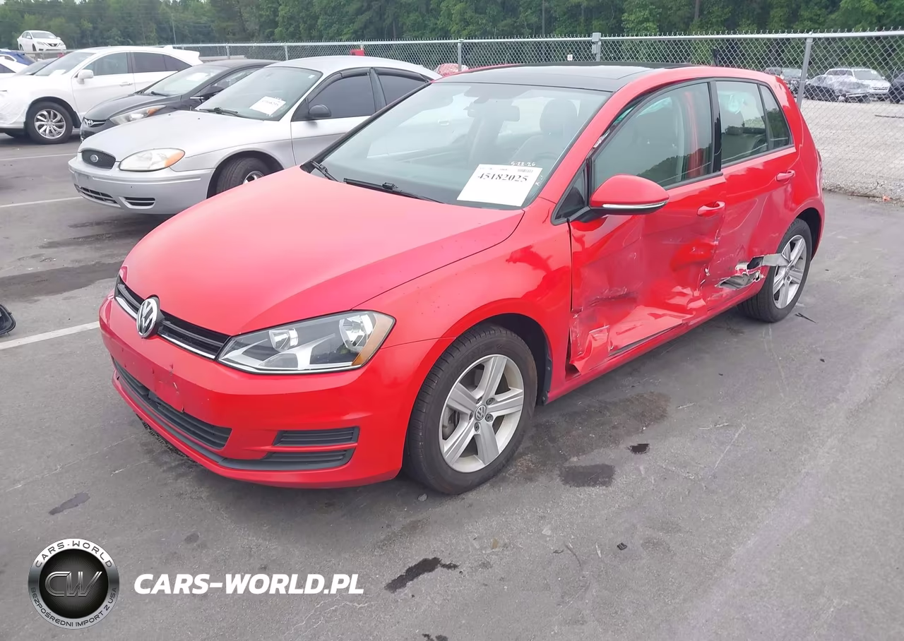 2017 Volkswagen Golf Tsi S 4-Door-Tsi Se 4-Door-Tsi Sel 4-Door-Tsi Wolfsburg Edition 4-Door VIN:3VW217AU4HM075015 - 2