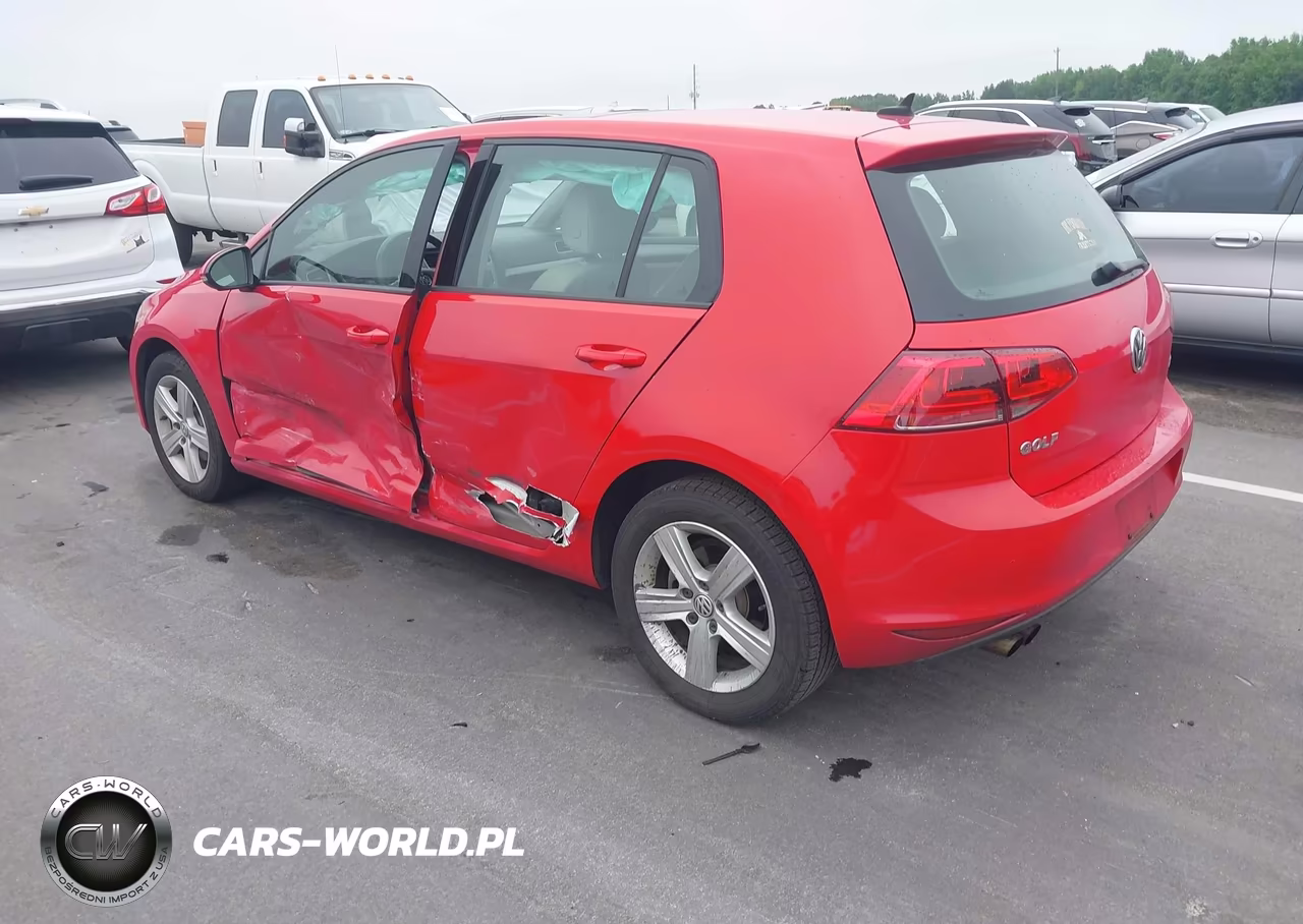 2017 Volkswagen Golf Tsi S 4-Door-Tsi Se 4-Door-Tsi Sel 4-Door-Tsi Wolfsburg Edition 4-Door VIN:3VW217AU4HM075015 - 3