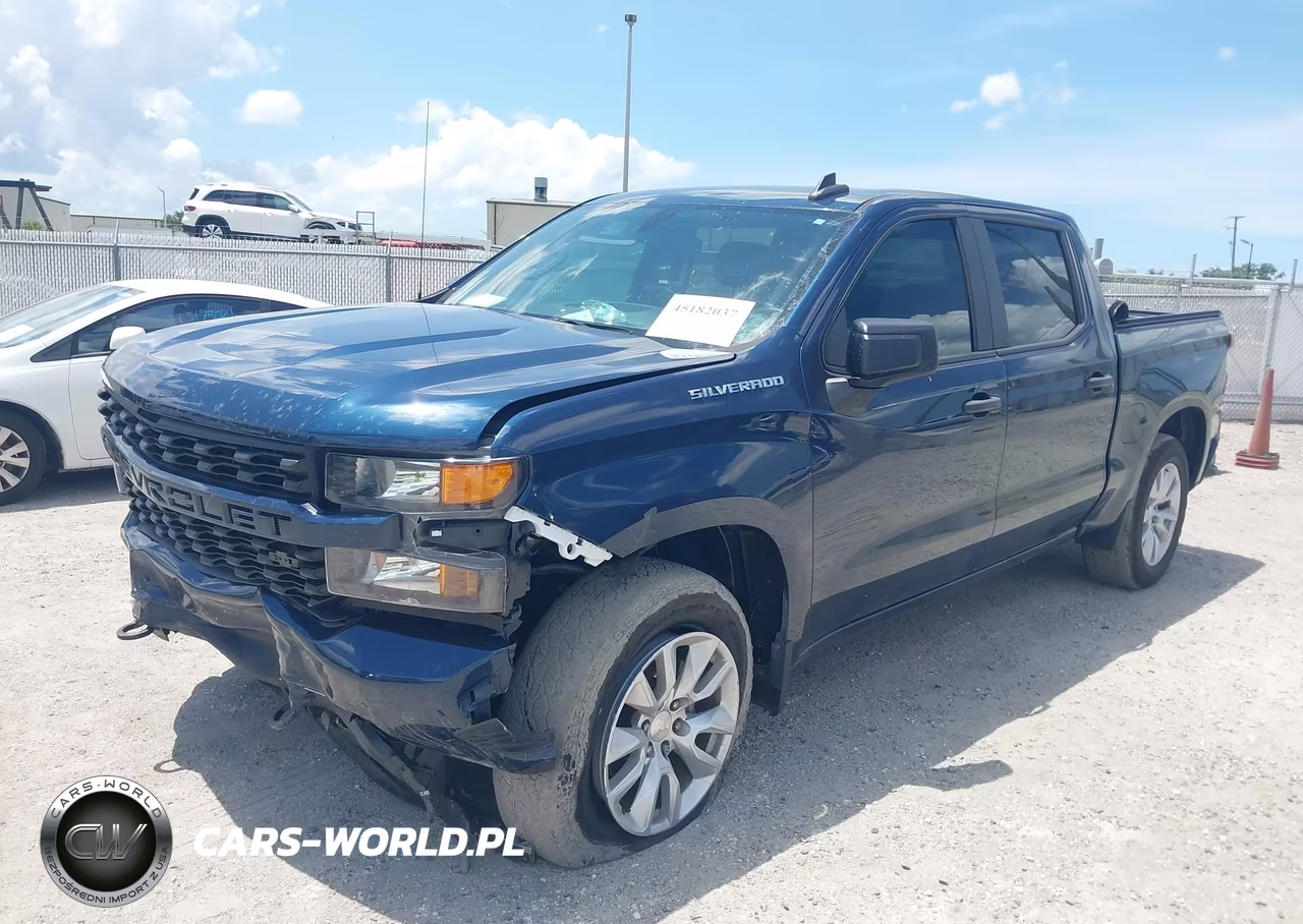 2022 Chevrolet Silverado 1500 Ltd 2Wd Short Bed Custom VIN:3GCPWBEK8NG156535 - 2