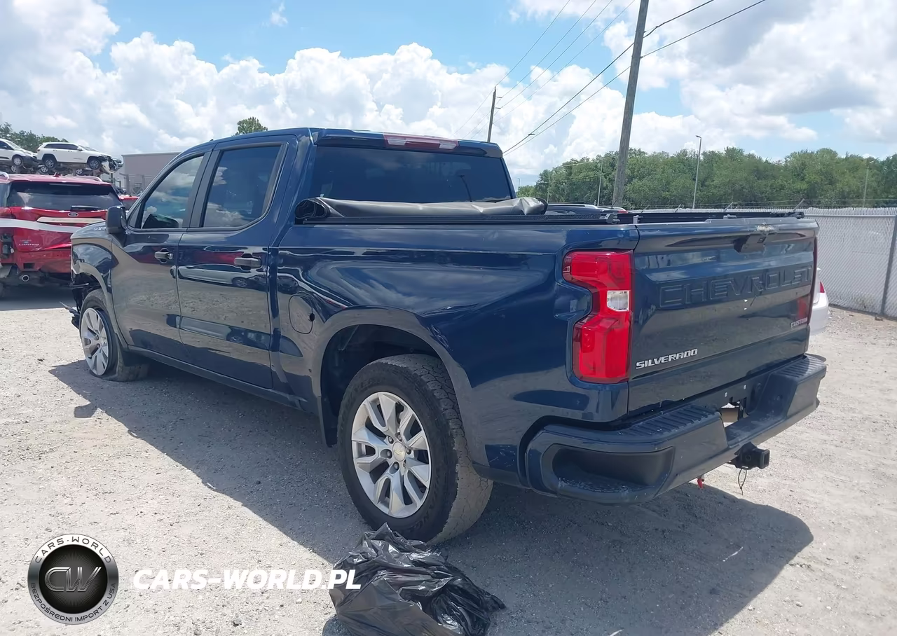 2022 Chevrolet Silverado 1500 Ltd 2Wd Short Bed Custom VIN:3GCPWBEK8NG156535 - 3