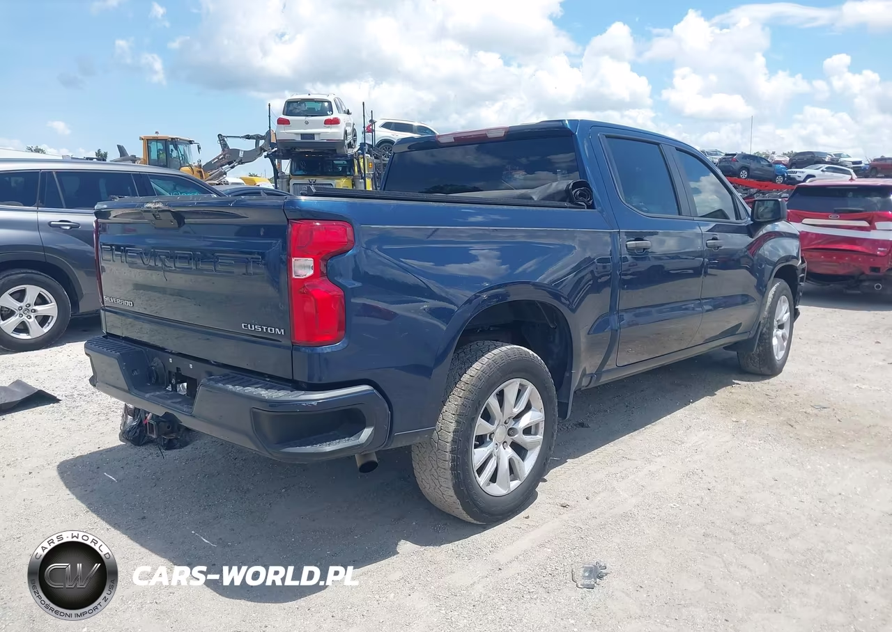 2022 Chevrolet Silverado 1500 Ltd 2Wd Short Bed Custom VIN:3GCPWBEK8NG156535 - 4
