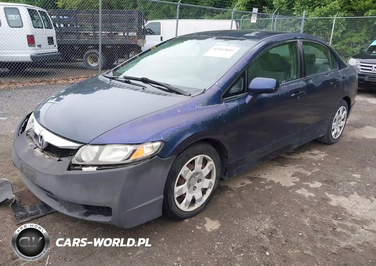2010 Honda Civic Lx VIN:2HGFA1F5XAH551616 - 2