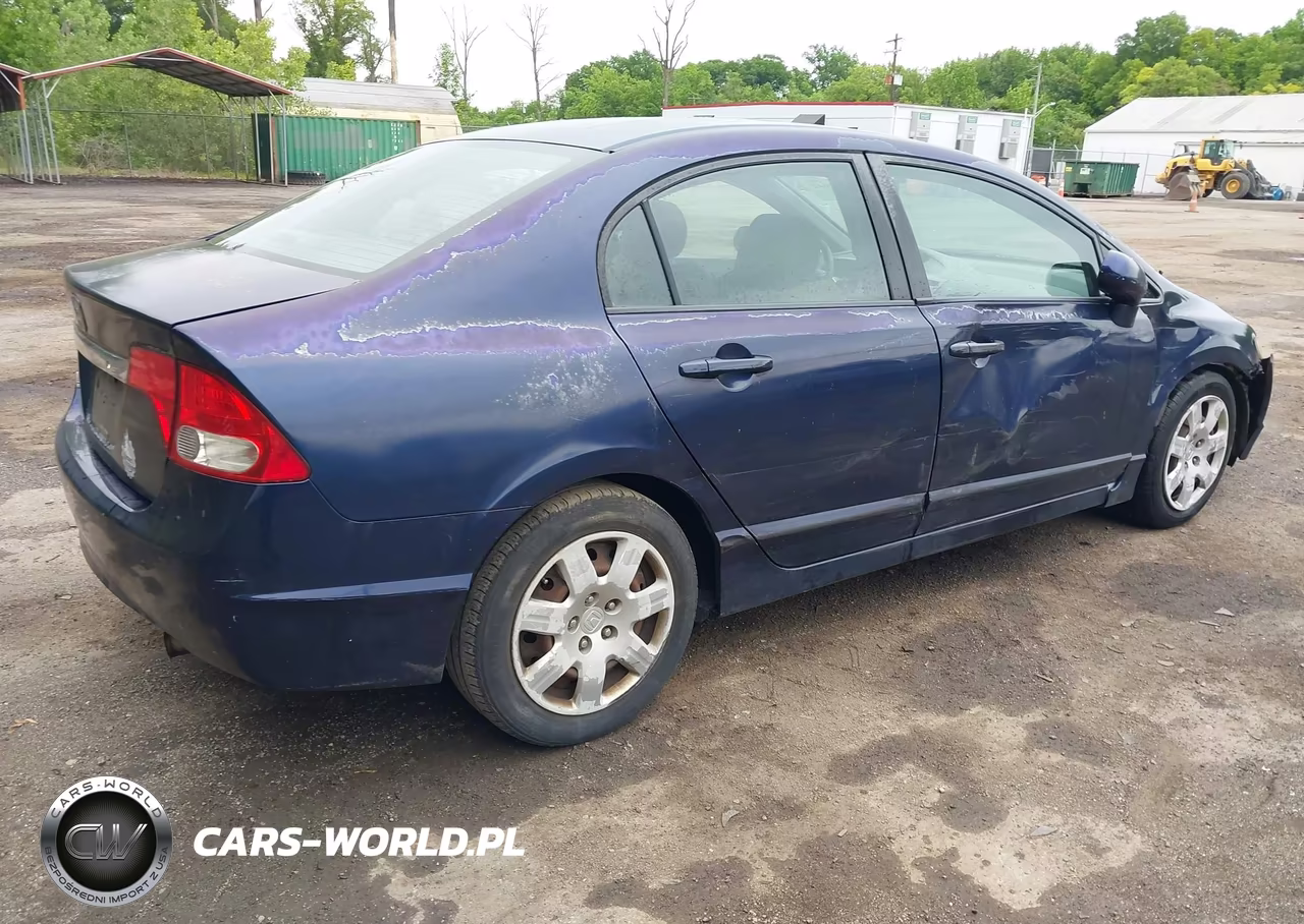 2010 Honda Civic Lx VIN:2HGFA1F5XAH551616 - 4