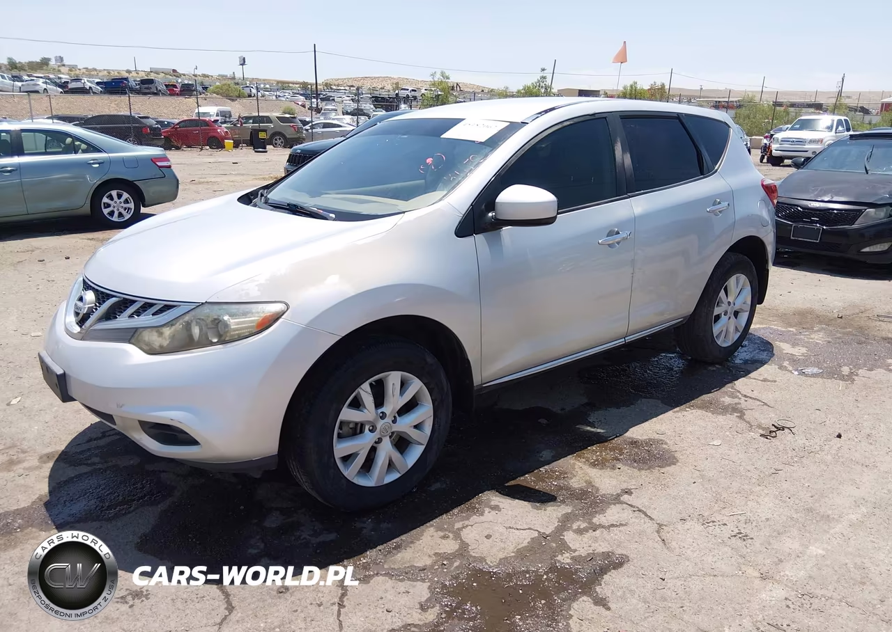2012 Nissan Murano S VIN:JN8AZ1MW5CW208931 - 2