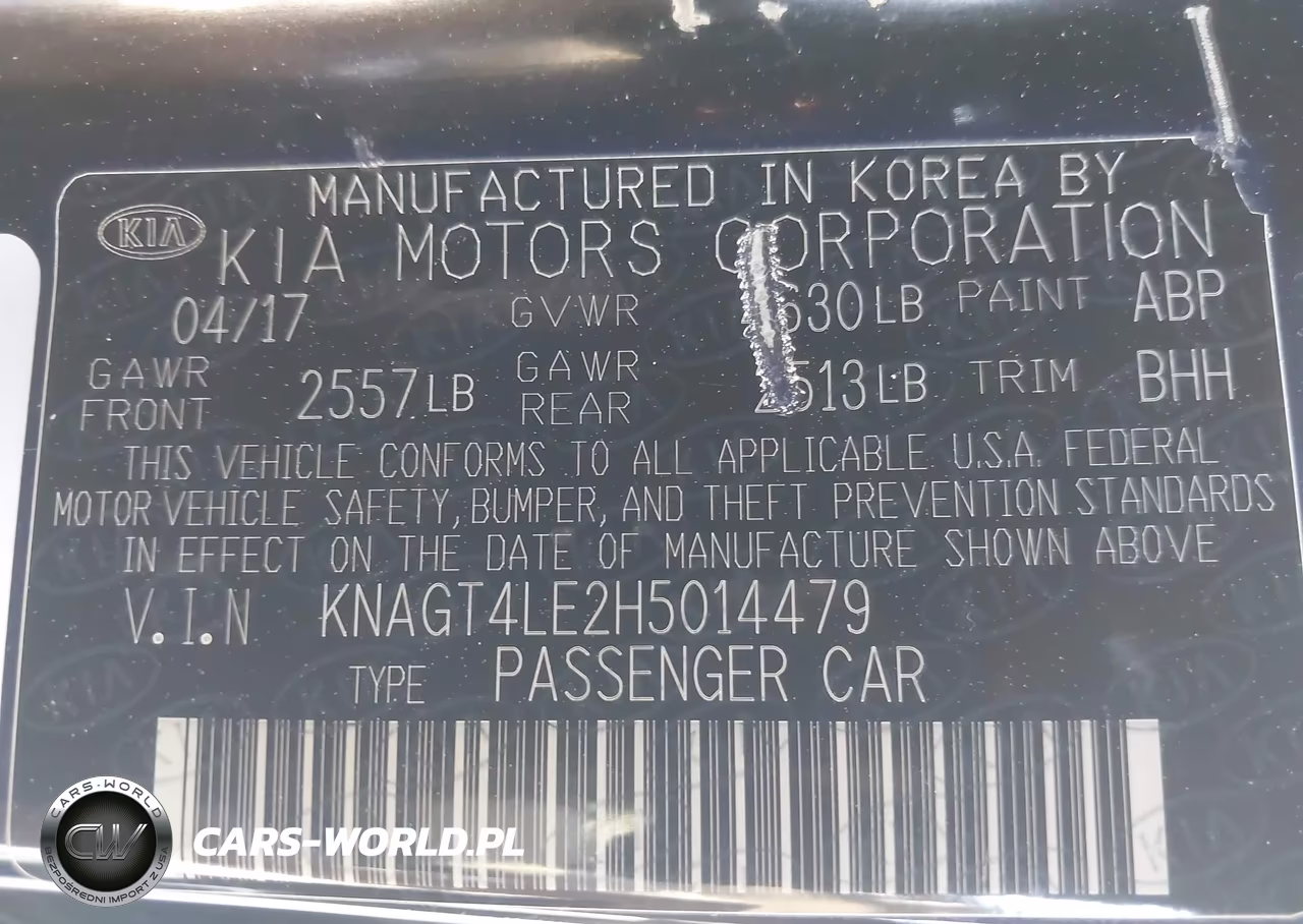 2017 Kia Optima Hybrid VIN:KNAGT4LE2H5014479 - 9