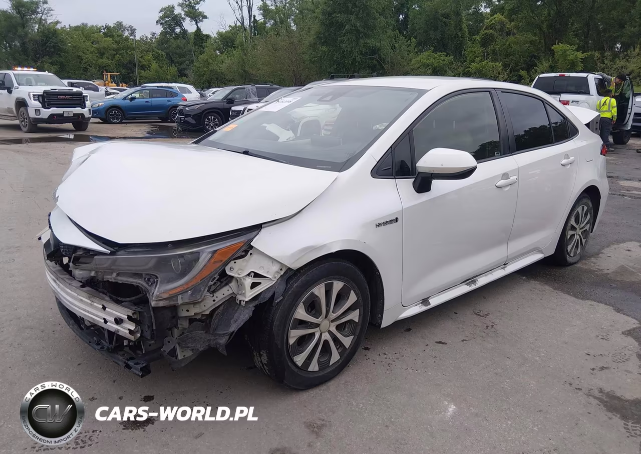 2020 Toyota Corolla Hybrid Le VIN:JTDEBRBE1LJ023914 - 2