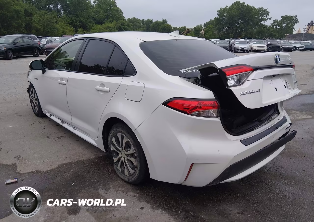 2020 Toyota Corolla Hybrid Le VIN:JTDEBRBE1LJ023914 - 3