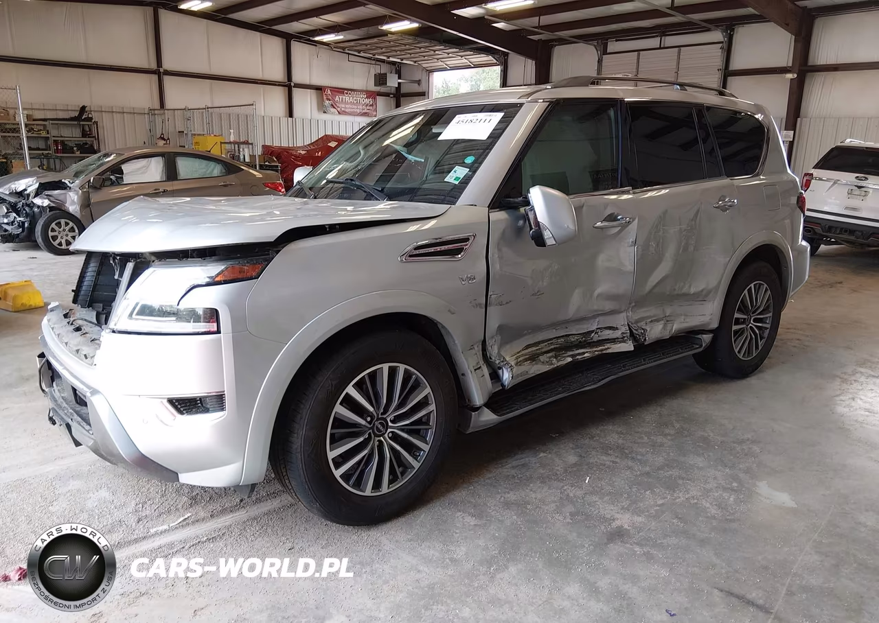 2022 Nissan Armada Sl 2Wd VIN:JN8AY2BC4N9162673 - 2