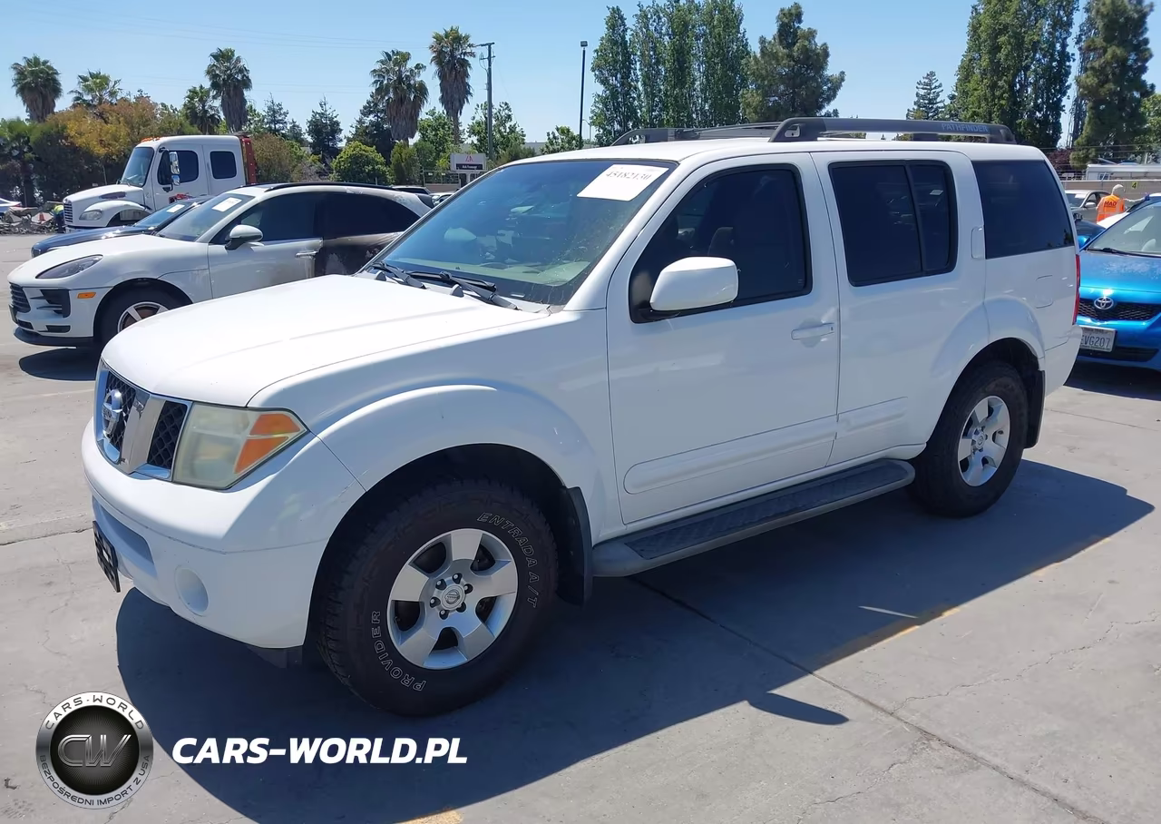 2007 Nissan Pathfinder Le-Se-Xe VIN:5N1AR18U27C621008 - 2