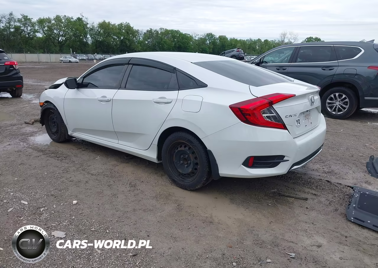 2019 Honda Civic Lx VIN:2HGFC2F63KH521190 - 3