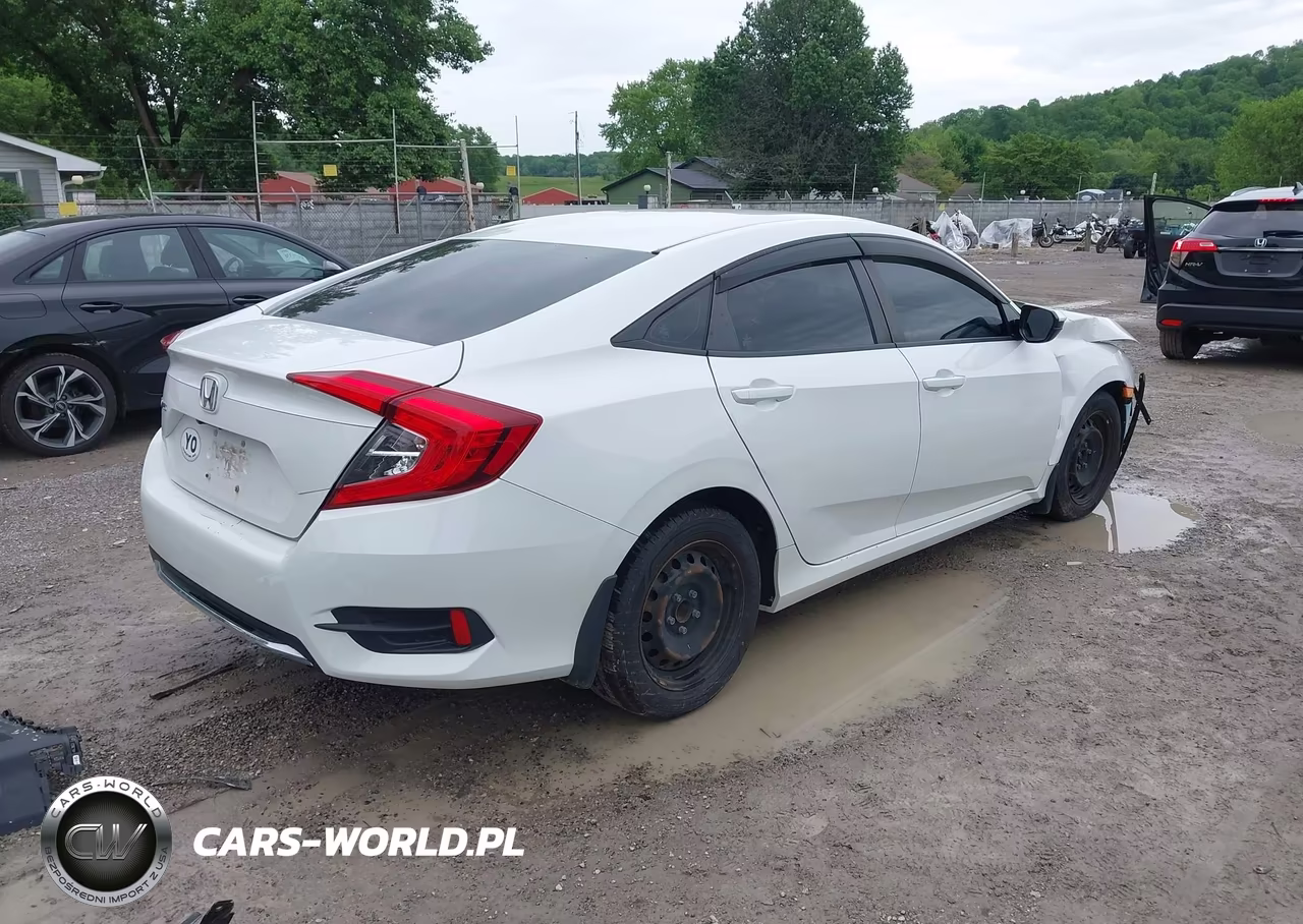 2019 Honda Civic Lx VIN:2HGFC2F63KH521190 - 4