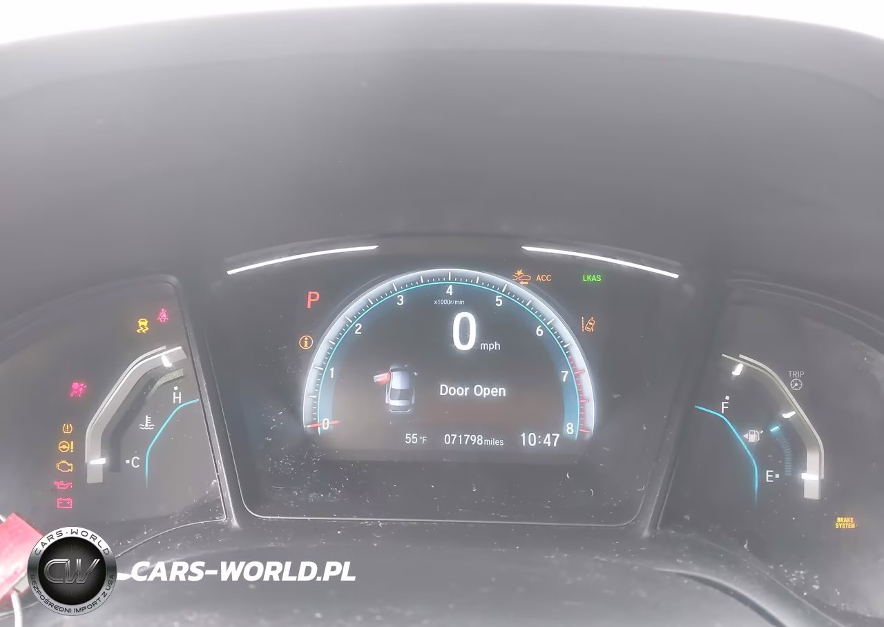 2019 Honda Civic Lx VIN:2HGFC2F63KH521190 - 7