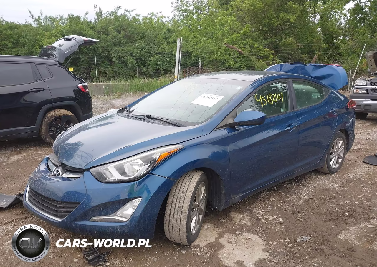 2016 Hyundai Elantra Se VIN:KMHDH4AE0GU503618 - 2