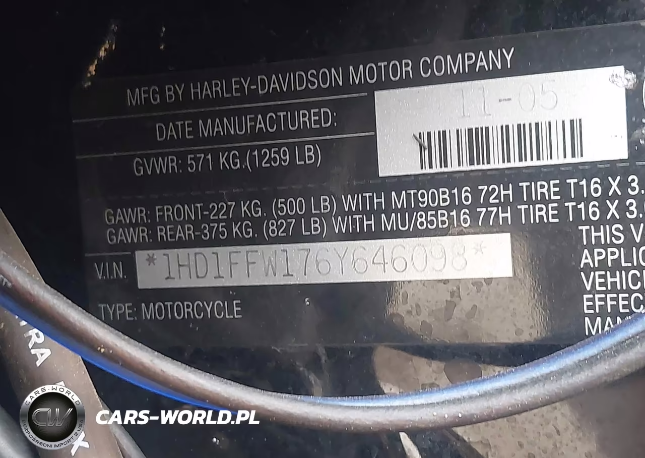 2006 Harley-Davidson Flhtci VIN:1HD1FFW176Y646098 - 10