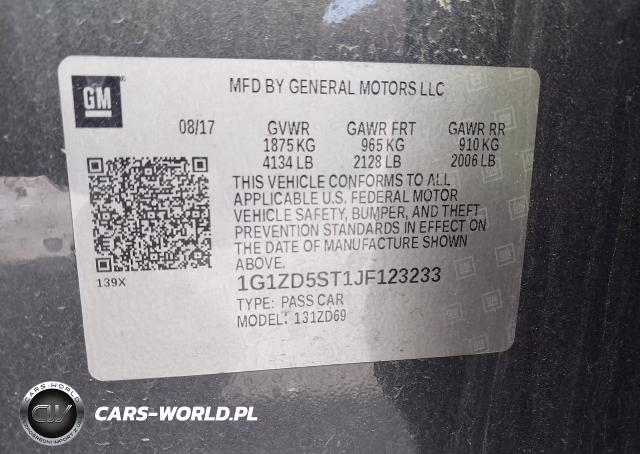 2018 Chevrolet Malibu Lt VIN:1G1ZD5ST1JF123233 - 9