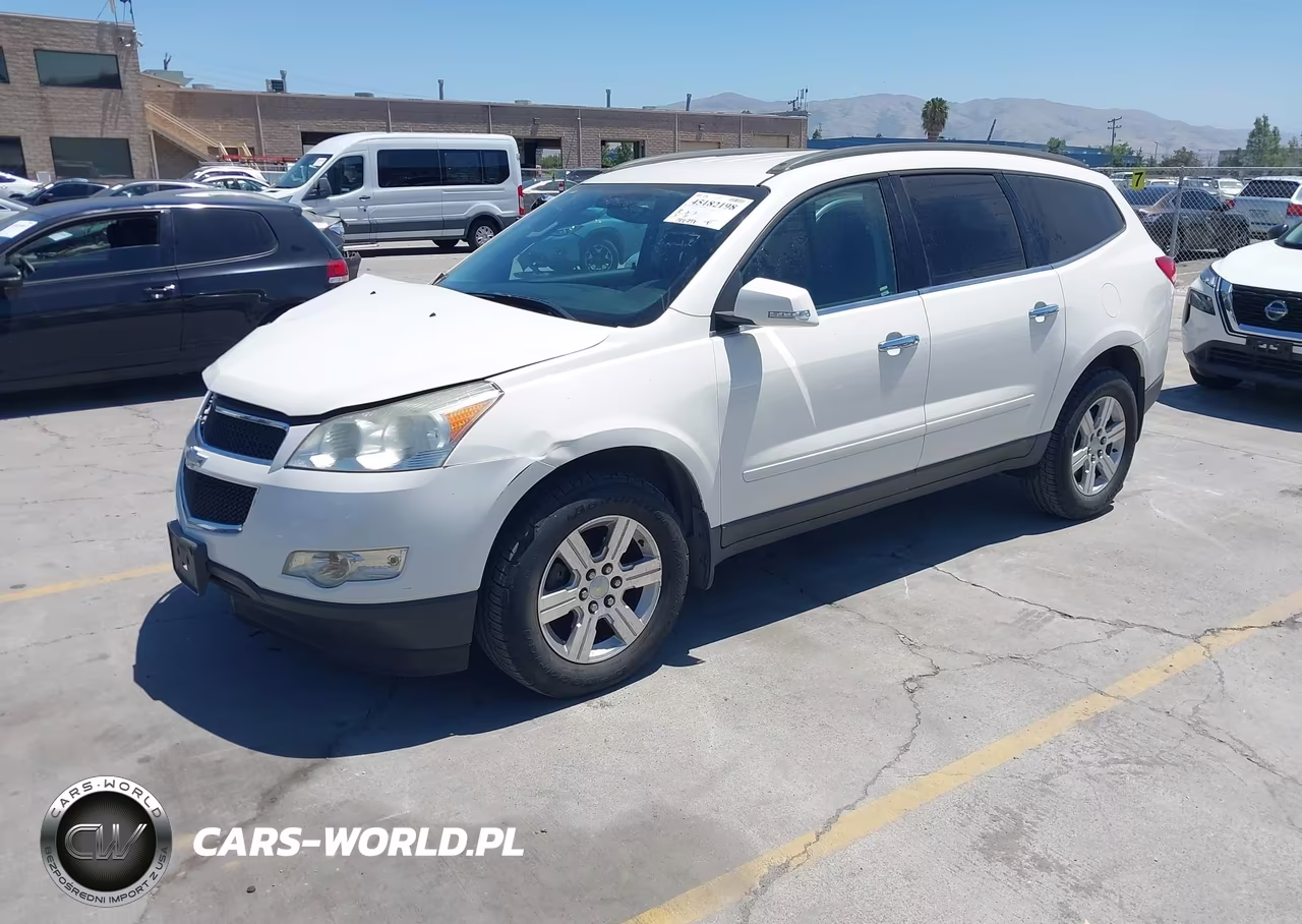 2012 Chevrolet Traverse 1Lt VIN:1GNKVGED7CJ122262 - 2