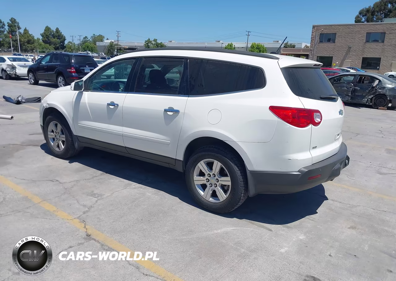 2012 Chevrolet Traverse 1Lt VIN:1GNKVGED7CJ122262 - 3