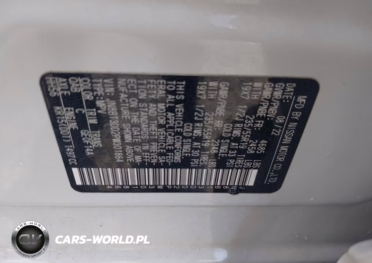 2023 Nissan Rogue Platinum Intelligent Awd VIN:JN8BT3DD2PW301864 - 9