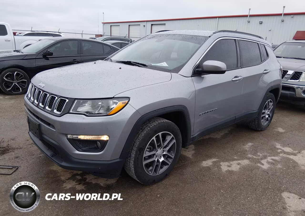 2018 Jeep Compass Latitude Fwd VIN:3C4NJCBB9JT108625 - 2