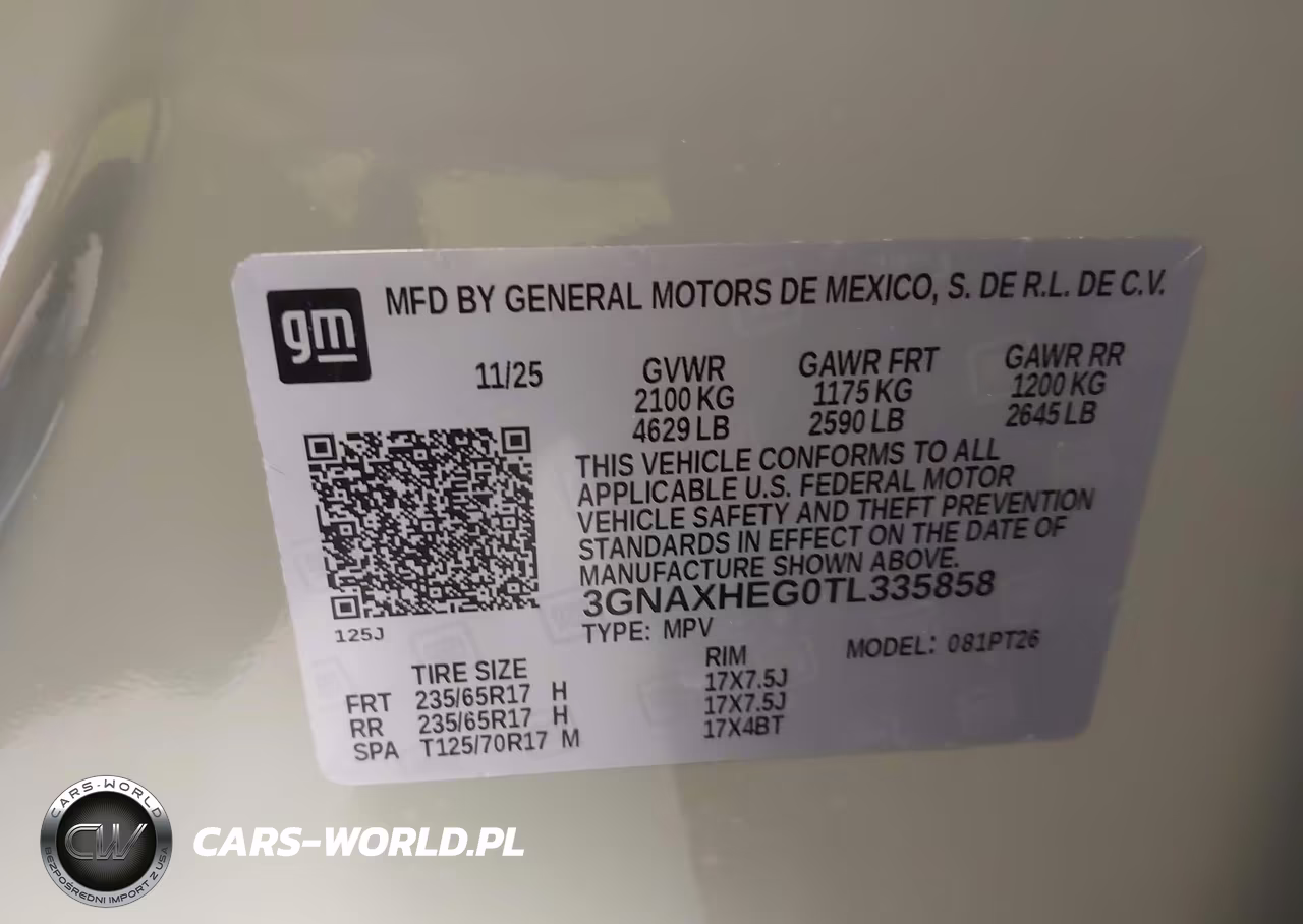 2026 Chevrolet Equinox Fwd Lt VIN:3GNAXHEG0TL335858 - 9