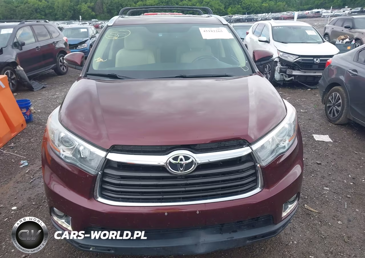 2015 Toyota Highlander Limited V6 VIN:5TDDKRFH4FS083581 - 13