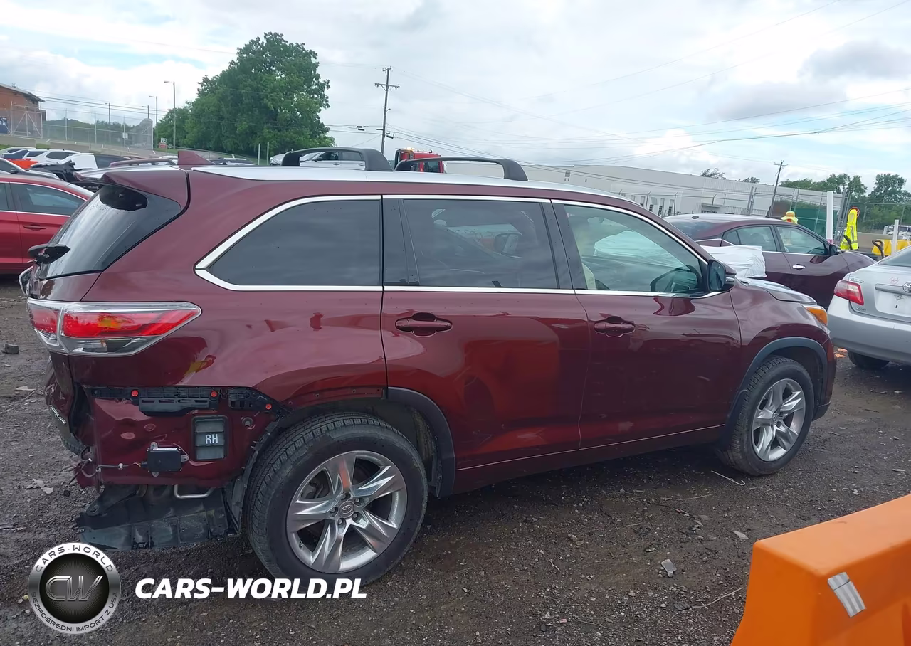 2015 Toyota Highlander Limited V6 VIN:5TDDKRFH4FS083581 - 14
