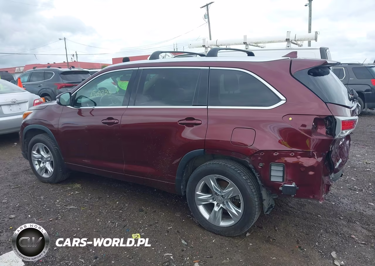 2015 Toyota Highlander Limited V6 VIN:5TDDKRFH4FS083581 - 15