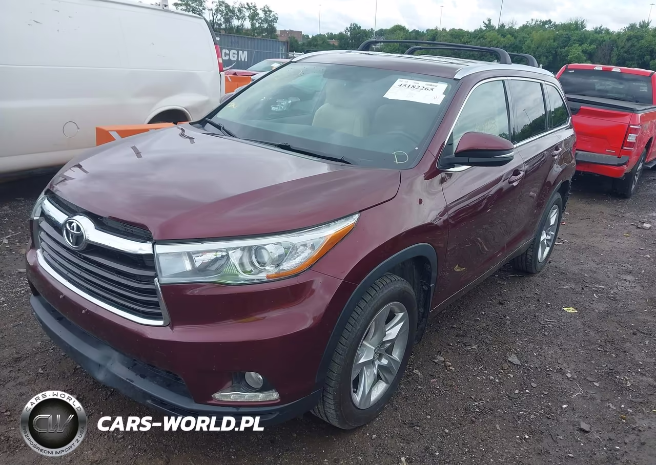 2015 Toyota Highlander Limited V6 VIN:5TDDKRFH4FS083581 - 2