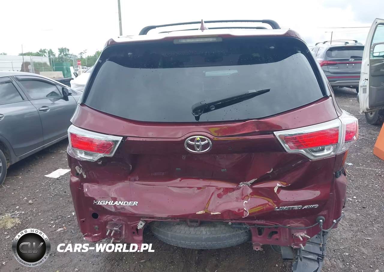 2015 Toyota Highlander Limited V6 VIN:5TDDKRFH4FS083581 - 6