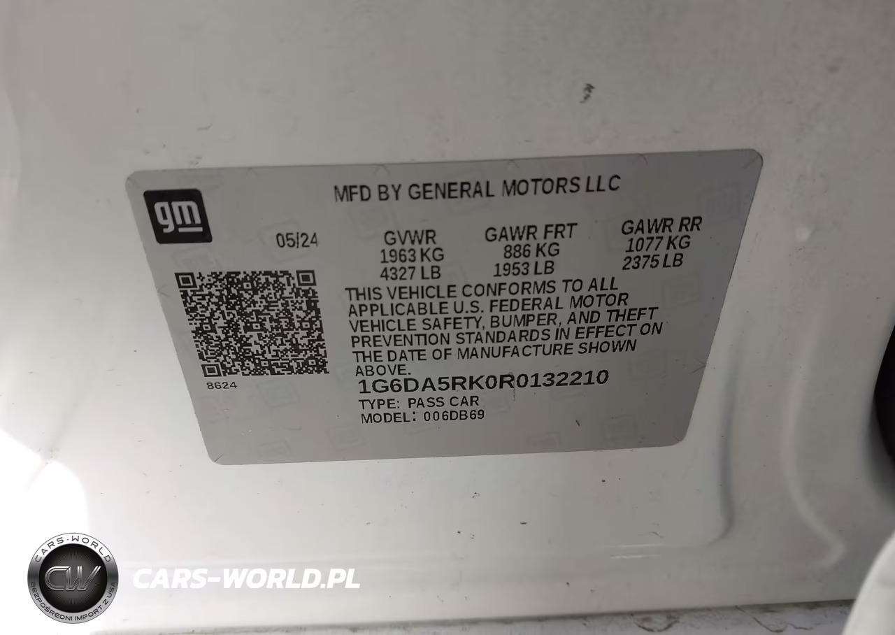 2024 Cadillac Ct4 Luxury VIN:1G6DA5RK0R0132210 - 9