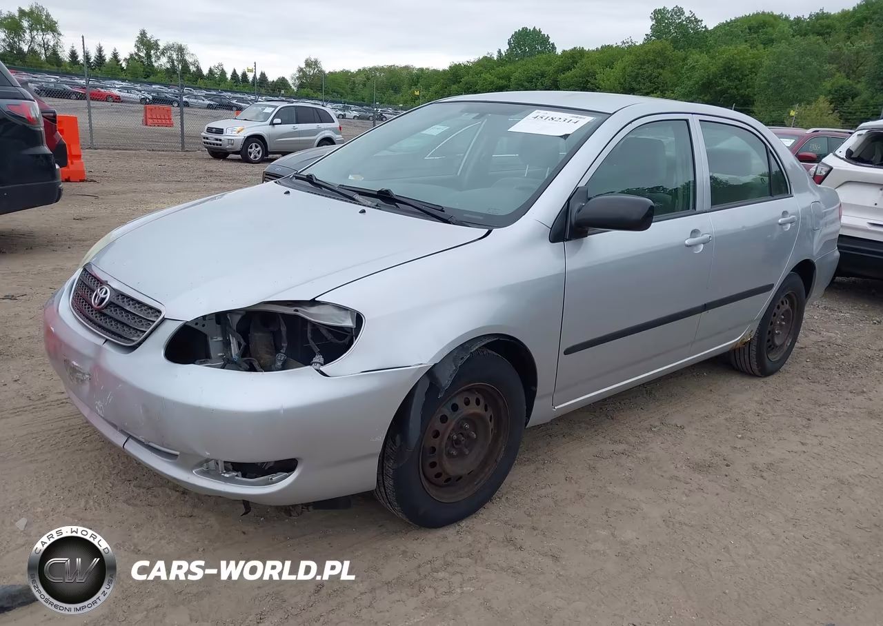 2007 Toyota Corolla Ce VIN:JTDBR32E670127533 - 2