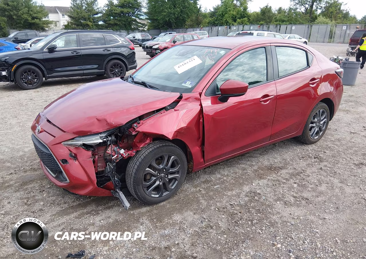 2019 Toyota Yaris Le VIN:3MYDLBYV1KY519055 - 2