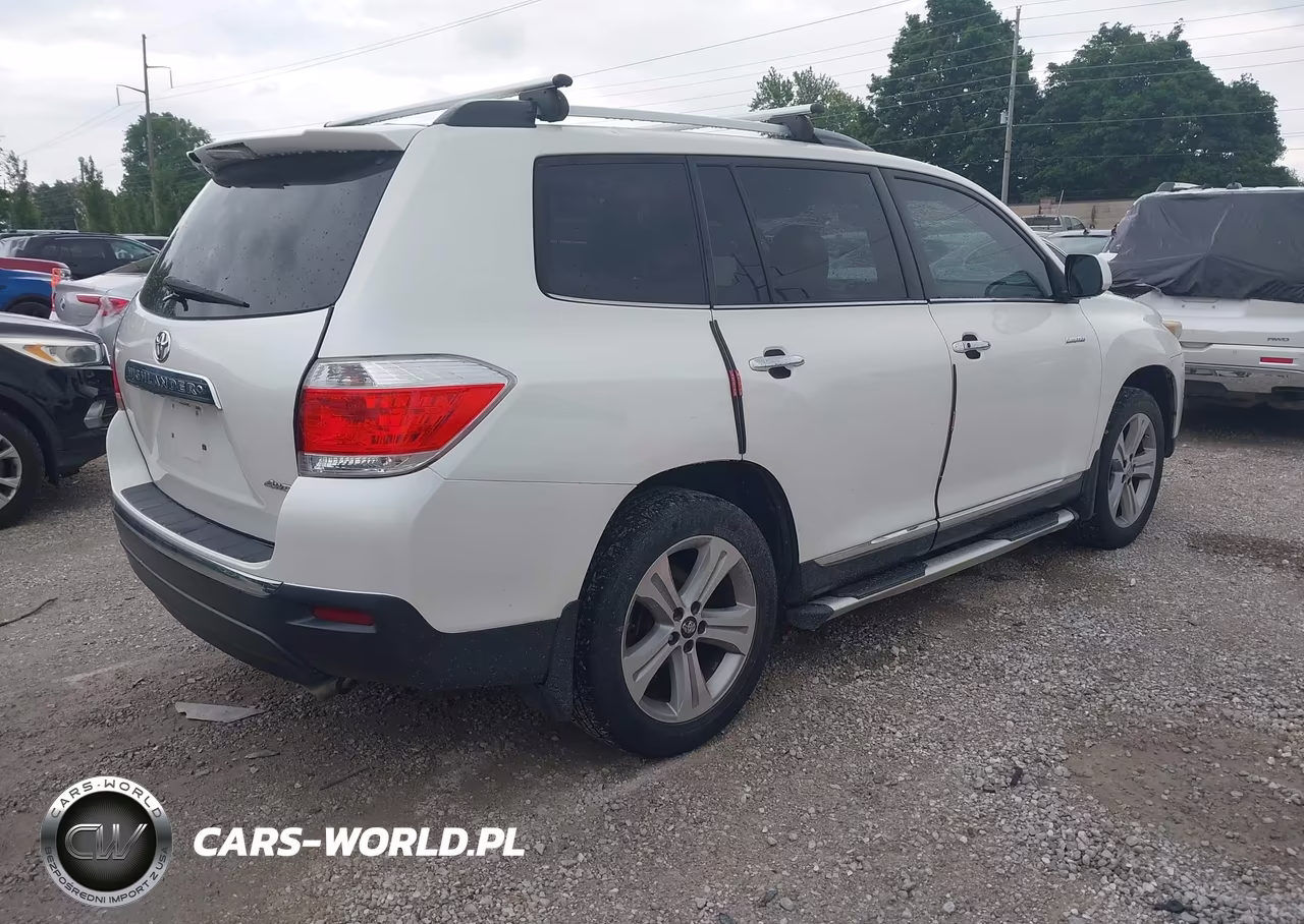 2013 Toyota Highlander Limited V6 VIN:5TDDK3EH3DS209344 - 4