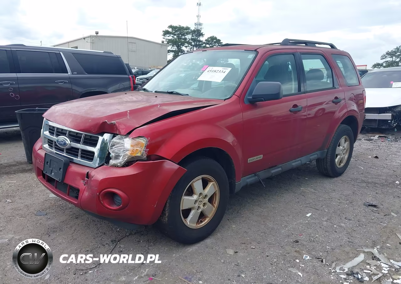 2008 Ford Escape Xls-Xls Manual VIN:1FMCU02Z98KE22020 - 2