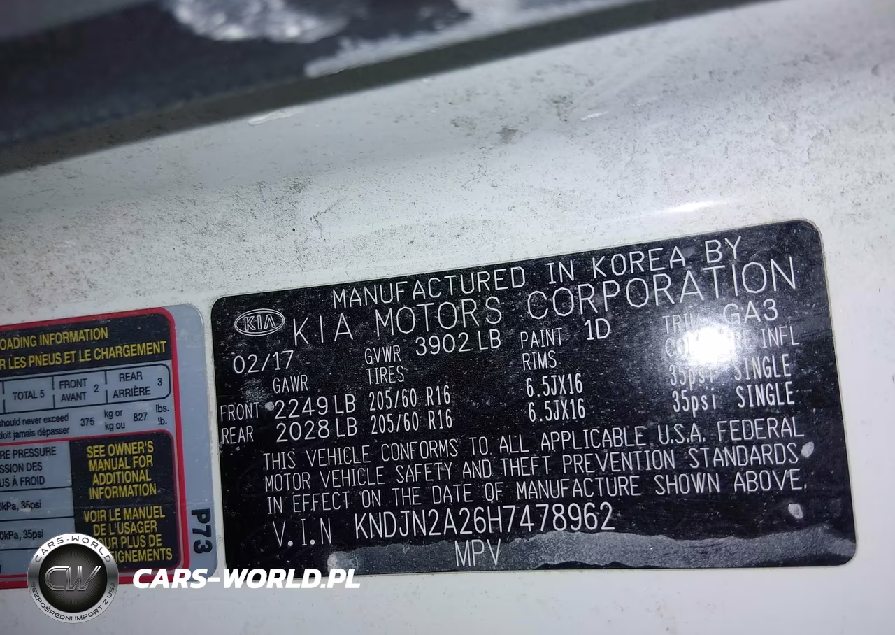 2017 Kia Soul VIN:KNDJN2A26H7478962 - 9