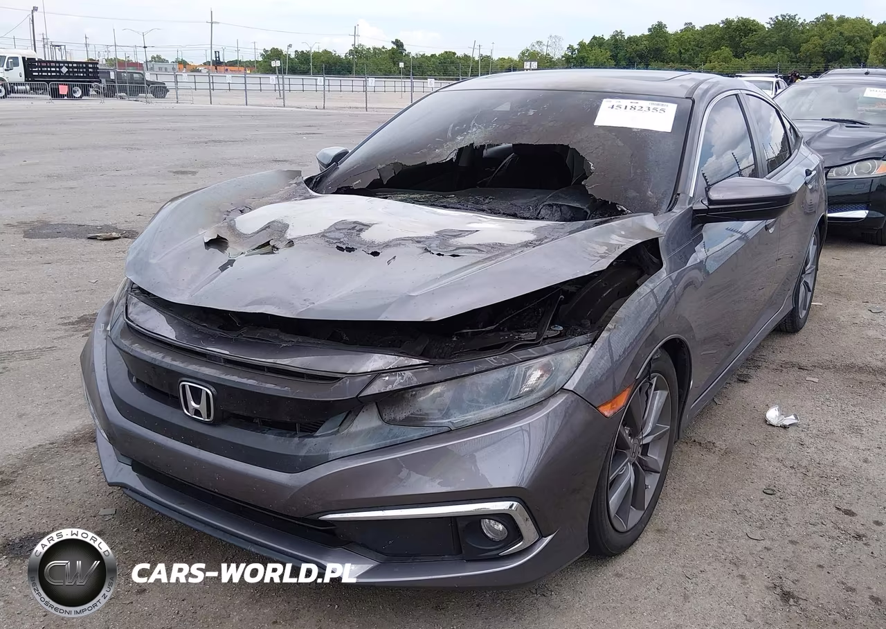 2019 Honda Civic Ex VIN:19XFC1F34KE009822 - 2