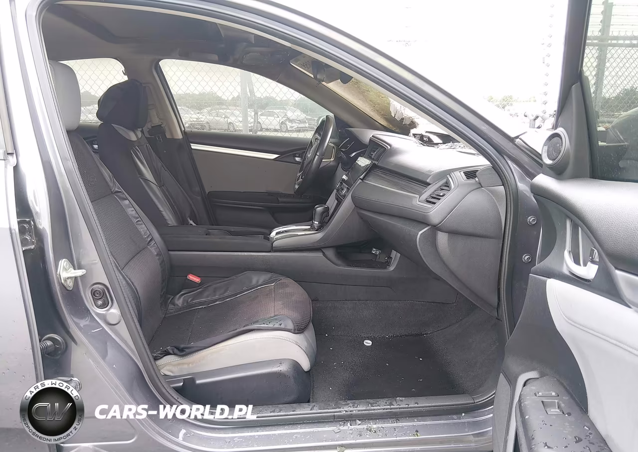2019 Honda Civic Ex VIN:19XFC1F34KE009822 - 5