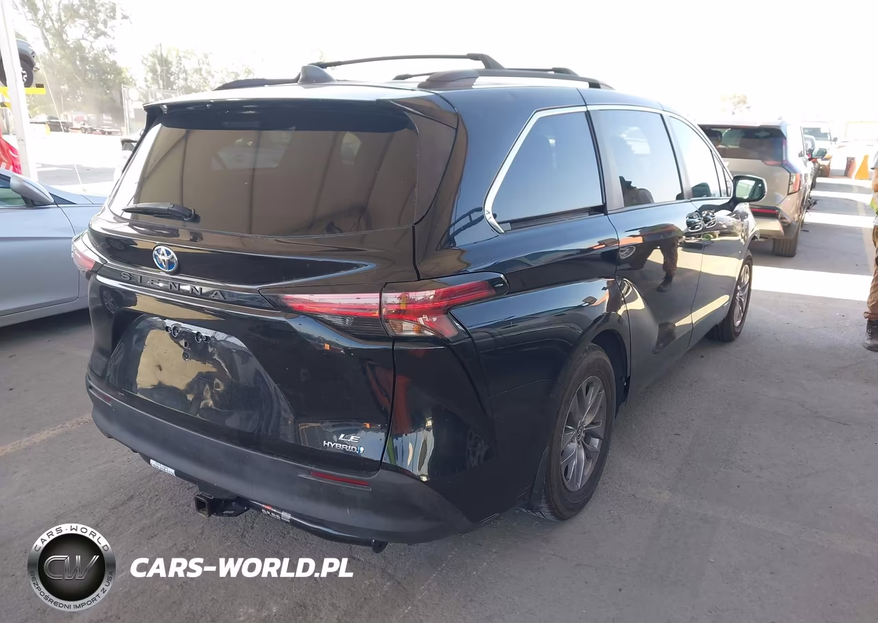 2021 Toyota Sienna Le VIN:5TDBRKEC4MS015326 - 4