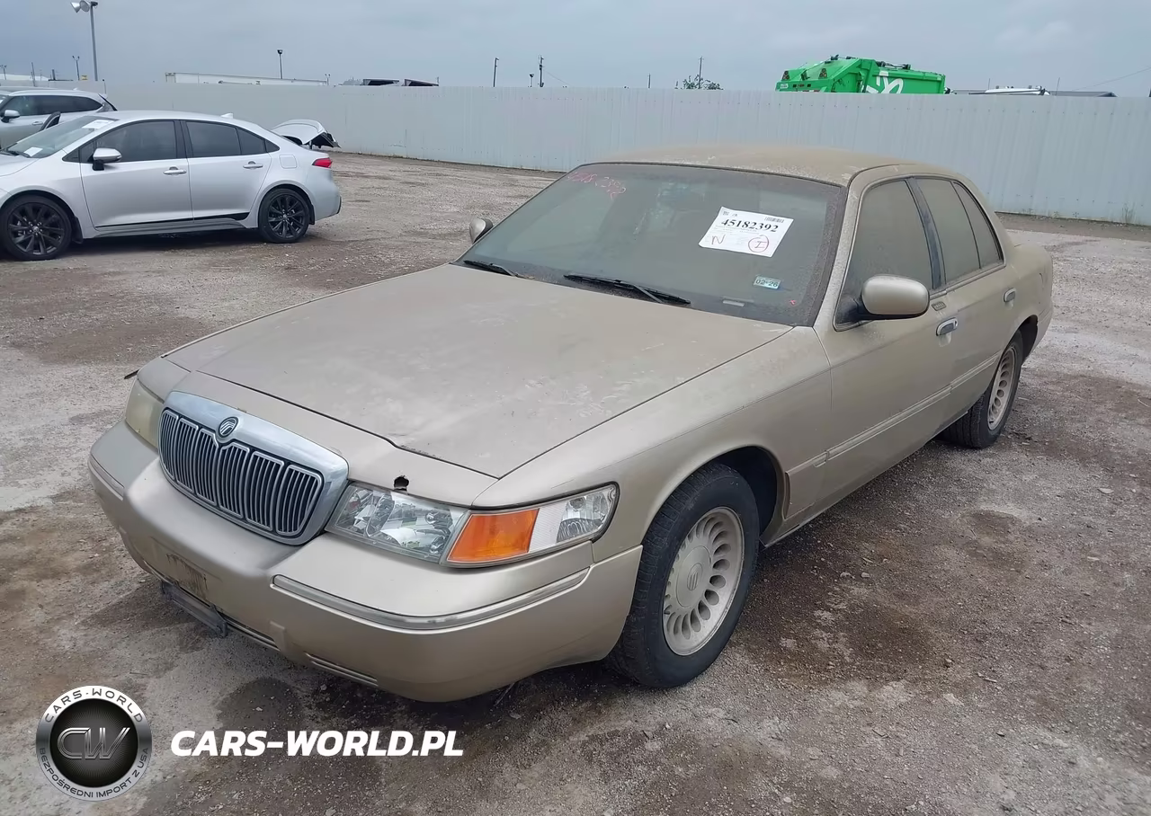 2000 Mercury Grand Marquis Ls VIN:2MEFM75W2YX726989 - 2