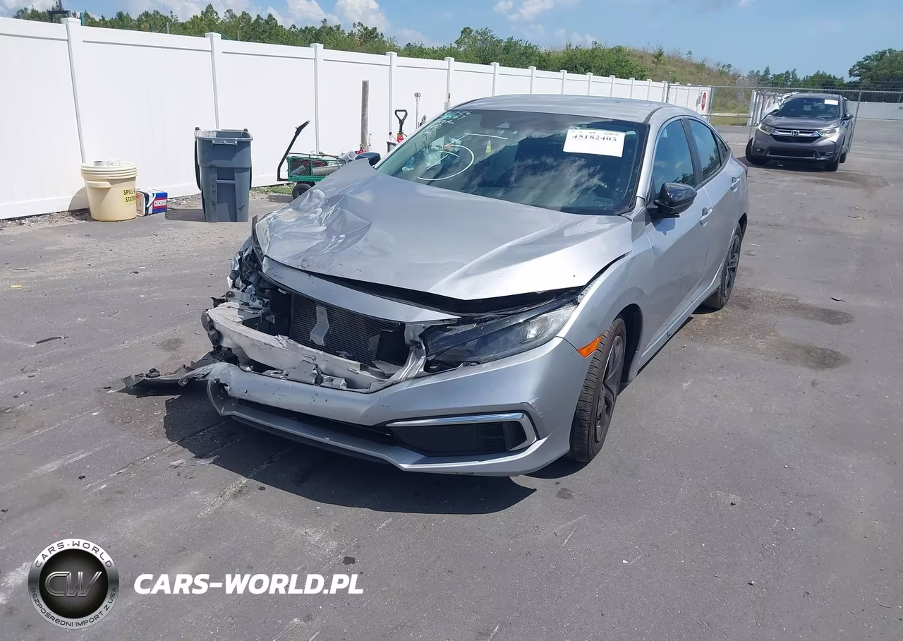 2020 Honda Civic Lx VIN:2HGFC2F64LH508093 - 2