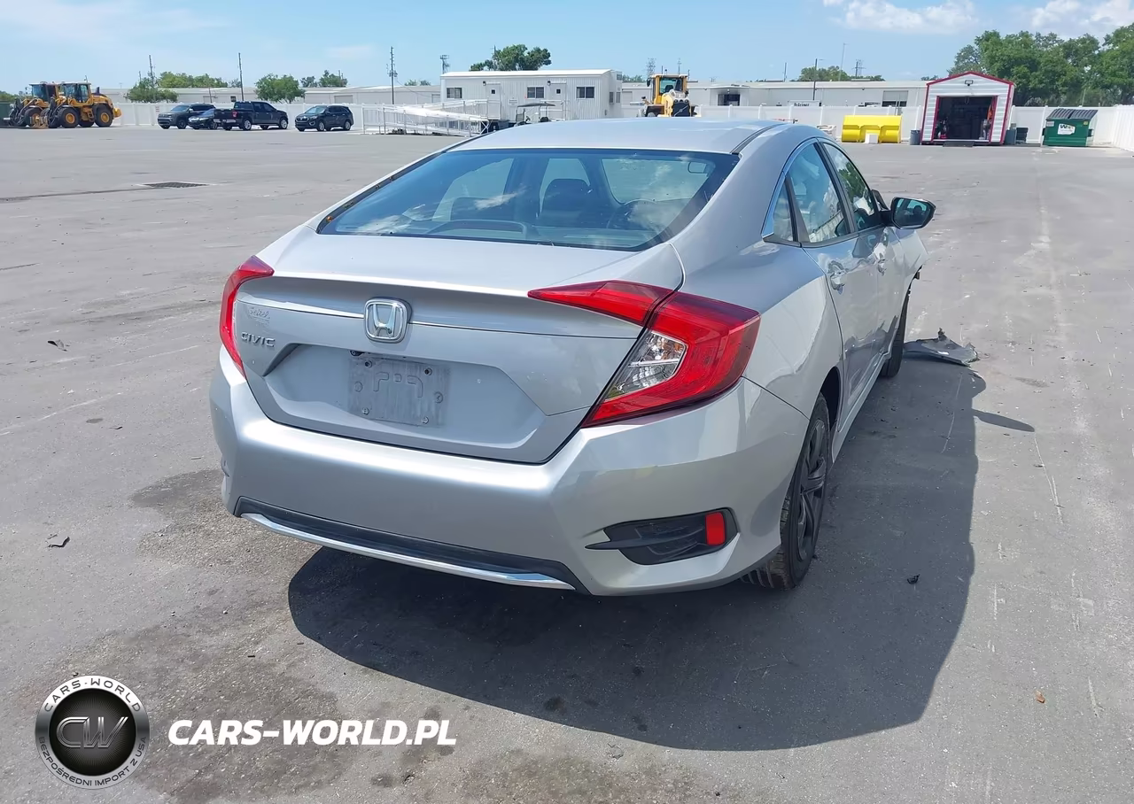 2020 Honda Civic Lx VIN:2HGFC2F64LH508093 - 4