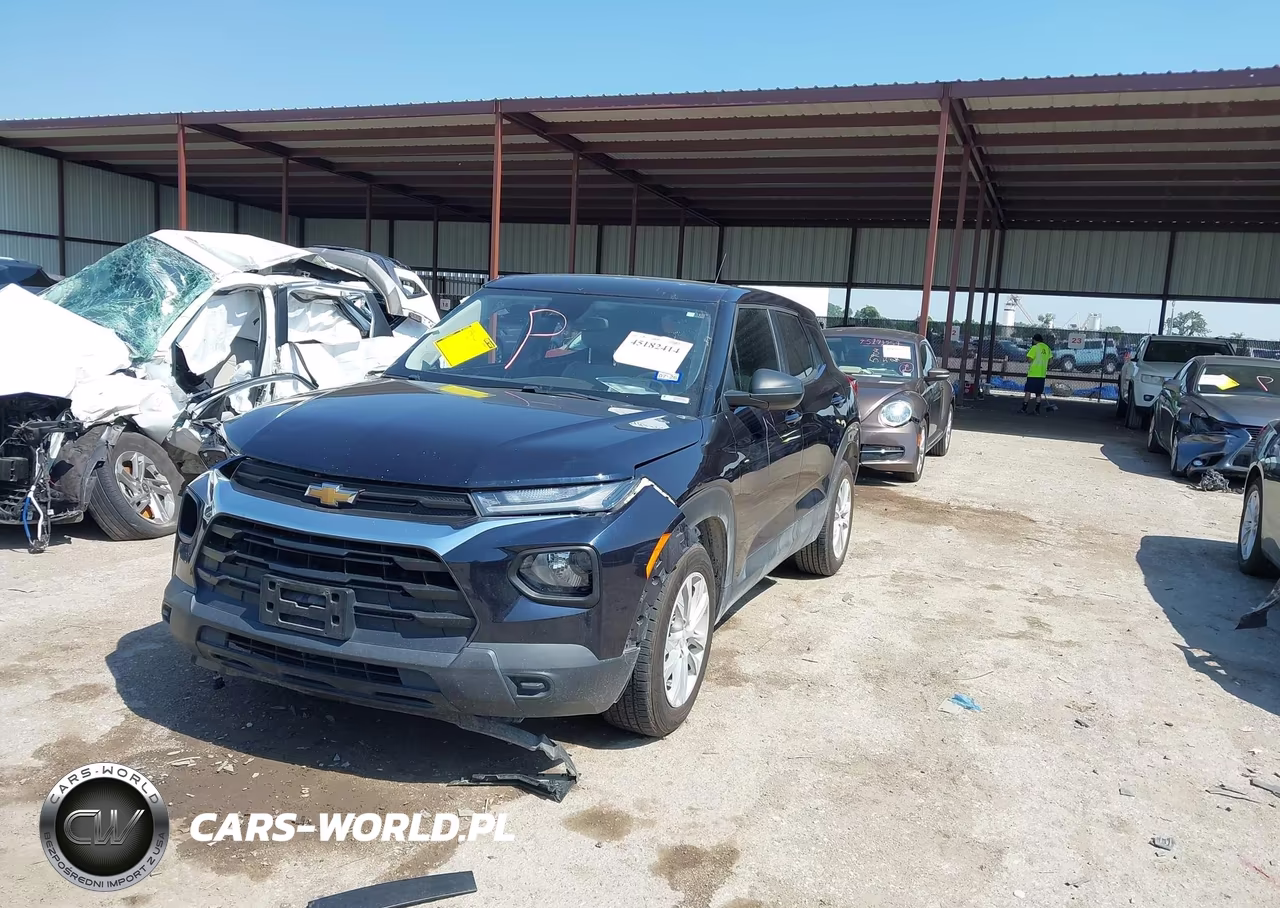 2021 Chevrolet Trailblazer Fwd Ls VIN:KL79MMS23MB022891 - 2