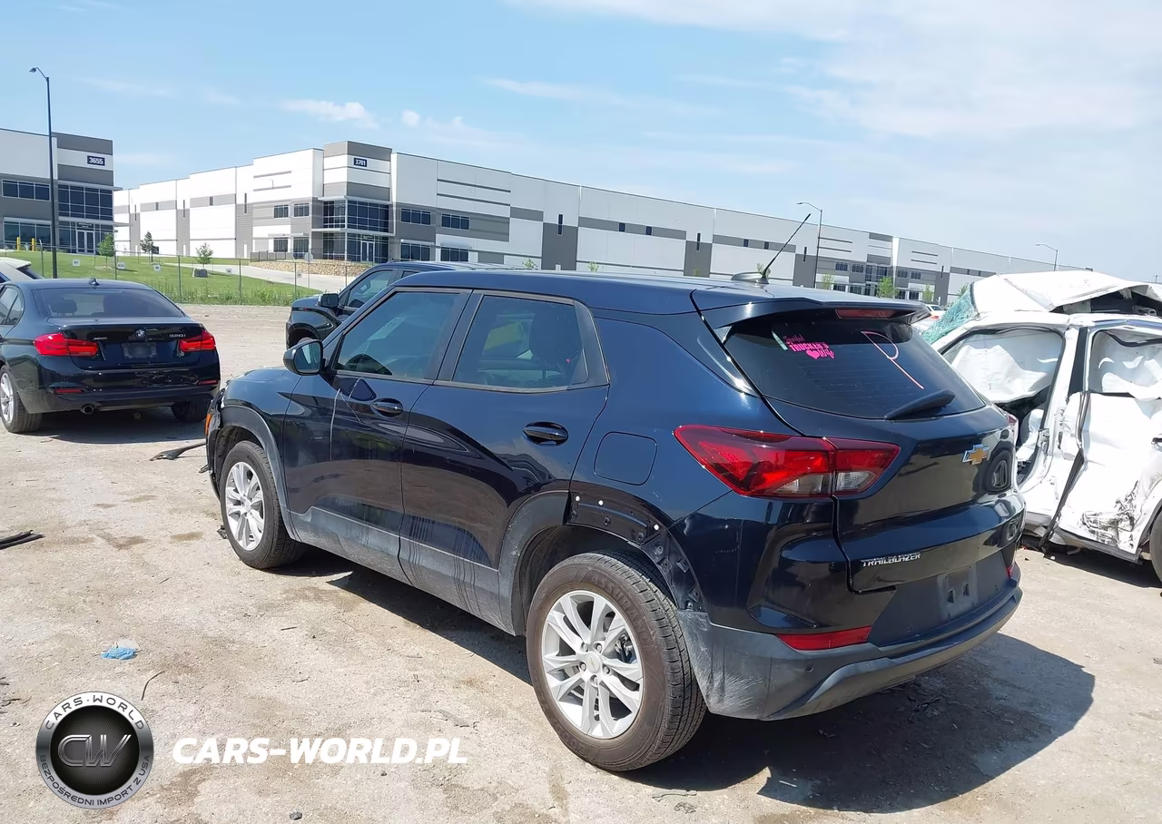 2021 Chevrolet Trailblazer Fwd Ls VIN:KL79MMS23MB022891 - 3