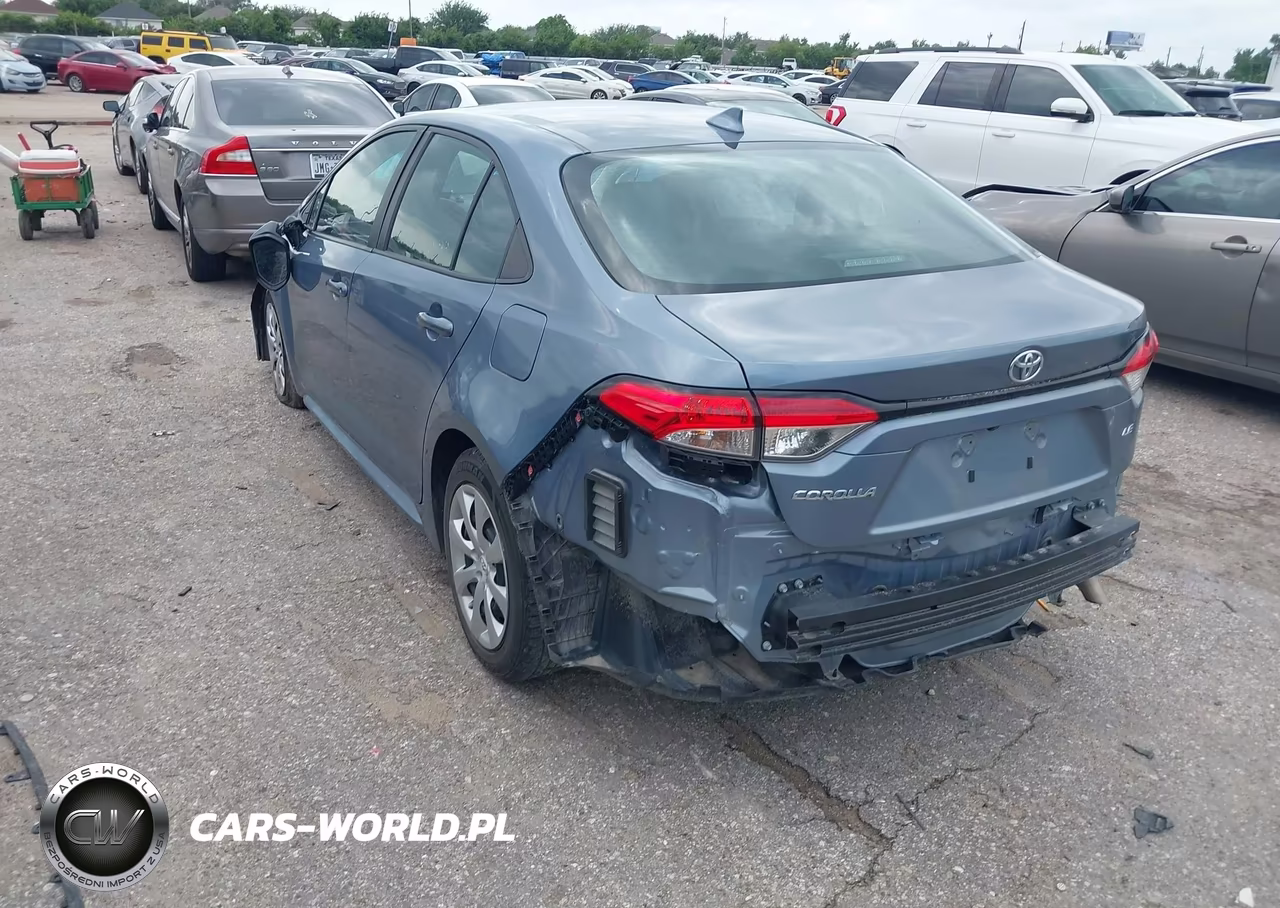 2022 Toyota Corolla Le VIN:5YFEPMAE7NP358745 - 3