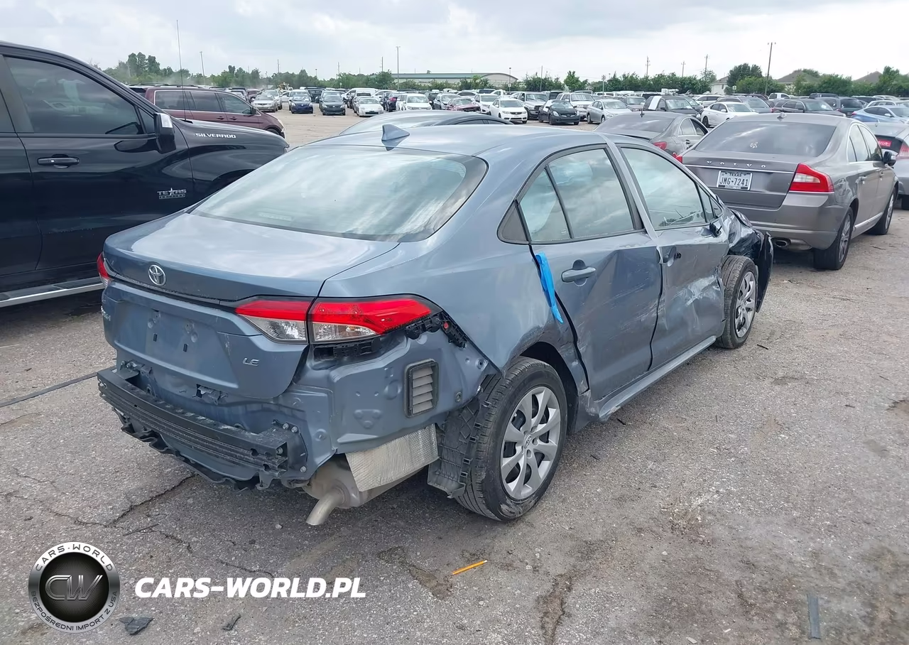 2022 Toyota Corolla Le VIN:5YFEPMAE7NP358745 - 4